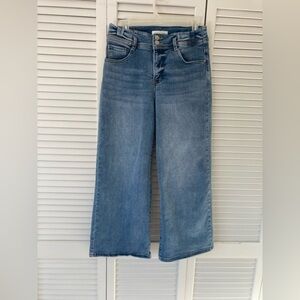 Risen Stylish Blue Flare Wide Leg Women's Jeans Size 9/29